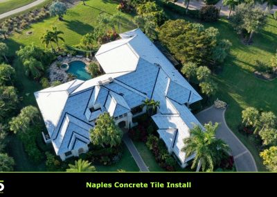 Naples FL Roof Concrete Tile Inspection