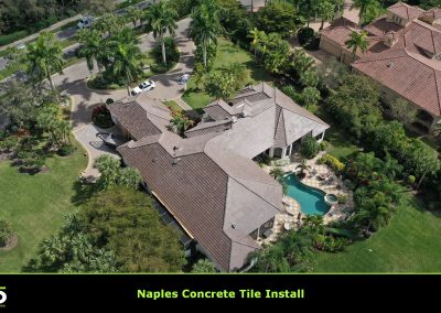 Naples FL Roof Concrete Tile Inspection