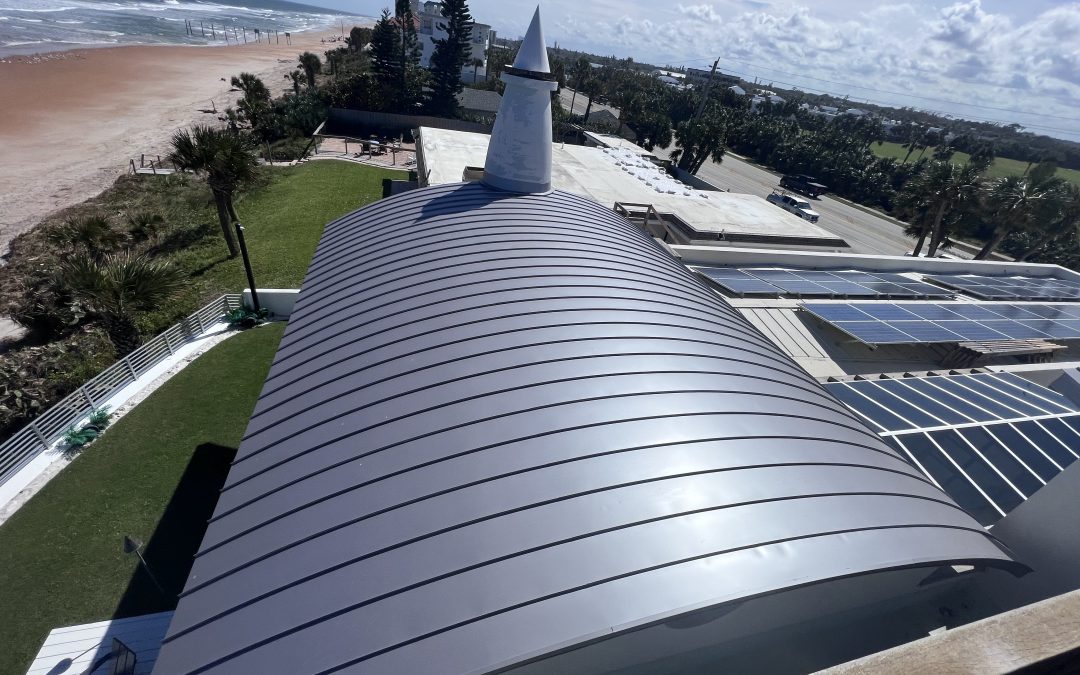 Metal Roof on a Commercial Buiding